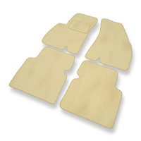 Premium tappetini auto in velluto compatibili con Hyundai Santa Fe I (2000-2006) - tappeti auto beige