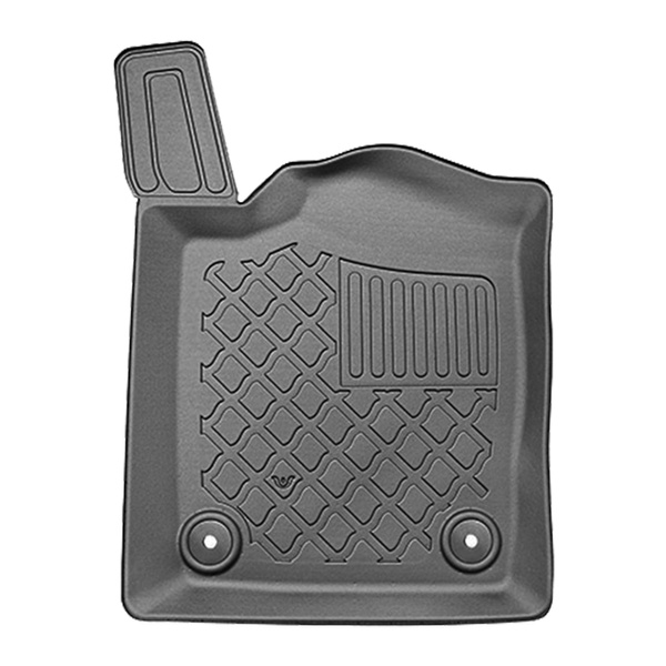 Tappetini Auto in TPE compatibili con Dodge Durango III SUV (01.2011-....) - tappeti auto neri