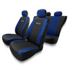 Coprisedili compatibili con BMW 4 (2013-2019) - fodere sedili universali - set coprisedili auto - TG-BL