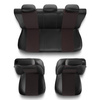 Coprisedili compatibili con Mazda Demio I, II (1996-2007) - fodere sedili universali - set coprisedili auto - EXL-5