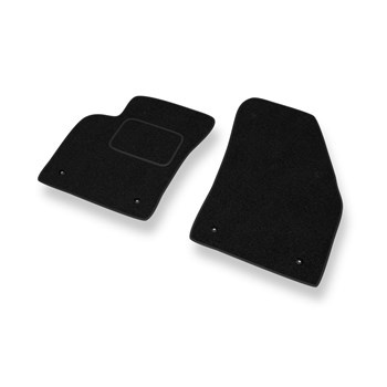 Tappetini in feltro compatibili con Volvo C70 II (2006-2014) - tappeti auto nero