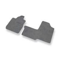 Premium tappetini auto in velluto compatibili con Fiat Multipla (1998-2010) - tappeti auto grigio