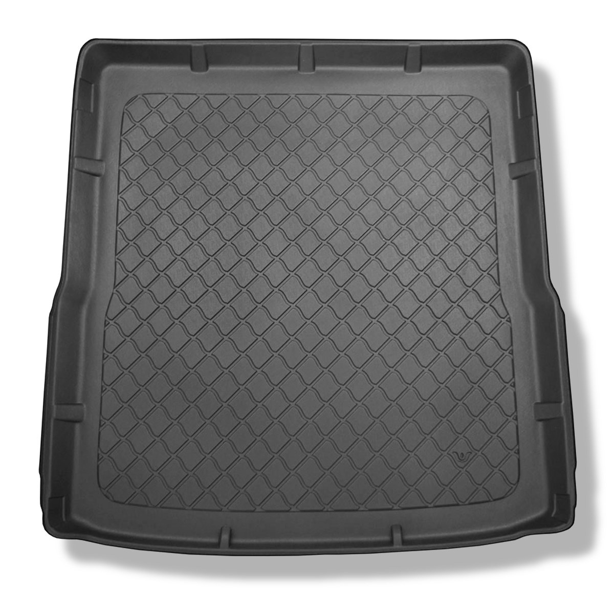 Vasca baule compatibile con Volkswagen Passat B6 Berlina (2005-10.2009) -  tappetino per bagagliaio - tappeto bagagliaio per auto