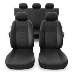 Coprisedili compatibili con Alfa Romeo 145 (1994-2000) - fodere sedili universali - set coprisedili auto - PRF-B
