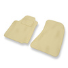 Premium tappetini auto in velluto compatibili con Alfa Romeo Giulietta Hatchback (2010-2020) - tappeti auto beige