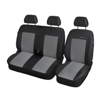 Coprisedili su misura compatibili con Citroen Jumper II Van (2006-2015) - fodere sedili - set coprisedili auto - E2