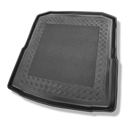 Vasca baule compatibile con Skoda Superb III 3V Liftback (05.2015-....) - non per versione ibrida - tappetino per bagagliaio - tappeto bagagliaio per auto
