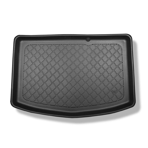Vasca baule compatibile con Toyota Yaris III Hybrid Hatchback (01.2015-08.2020) - portabagagli inferiore - tappetino per bagagliaio - tappeto bagagliaio per auto