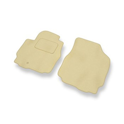 Premium tappetini auto in velluto compatibili con Ford Maverick II (2000-2007) - tappeti auto beige