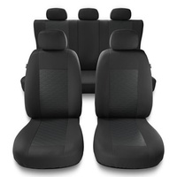 Coprisedili compatibili con Hyundai Santa Fe I, II, III, IV (2000-2019) - fodere sedili universali - set coprisedili auto - MD-6