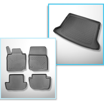 Completo di tappetini e tappetino per bagagliaio TPE per: Mazda MX-30 09.2020-..