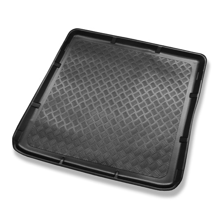 Vasca baule compatibile con Opel Zafira C Monovolume (01.2012-07.2019) - 5/7 posti; sedili 3a fila abbassati - tappetino per bagagliaio - tappeto bagagliaio per auto