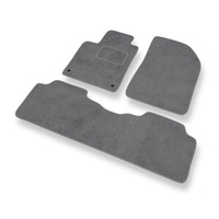 Premium tappetini auto in velluto compatibili con Citroen C5 I (2001-2004) - tappeti auto grigio