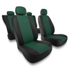 Coprisedili compatibili con Honda Insight (1999-2013) - fodere sedili universali - set coprisedili auto - X.R-GR