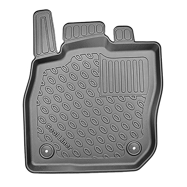 Tappetini Auto in TPE compatibili con Volkswagen Golf VIII mHEV Hatchback (11.2020-....) - tappeti auto neri