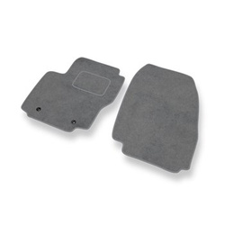 Premium tappetini auto in velluto compatibili con Ford Mondeo IV (2007-2014) - tappeti auto grigio