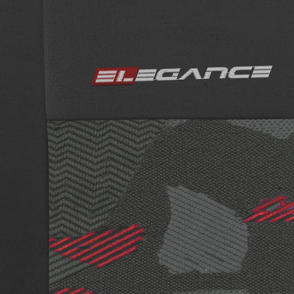 Coprisedili anteriori compatibili con Alfa Romeo Stelvio (2017-....) - fodere sedili universali - set coprisedili auto - 2UNE-RD