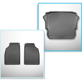Completo di tappetini e tappetino per bagagliaio TPE per: Ligier JS60 09.2020-..
