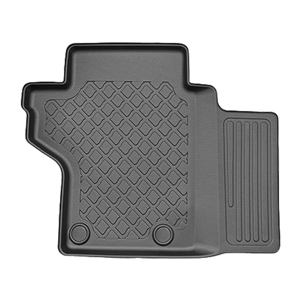 Tappetini Auto in TPE compatibili con Land Rover Defender 90 (L663) SUV (01.2020-....) - tappeti auto neri