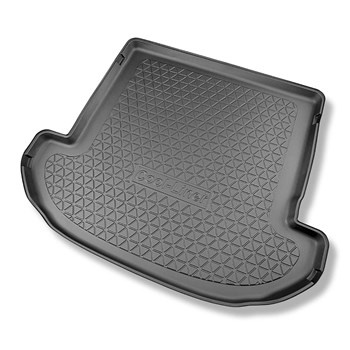 Vasca baule compatibile con Hyundai Santa Fe IV SUV (11.2020-2024) - 7 posti (sedili 3a fila abbassati); anche per gli ibridi - tappetino per bagagliaio - tappeto bagagliaio per auto