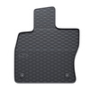Tappetini auto in gomma compatibili con Audi A3 8V Berlina, Sportback (2012-2020) - tappeti gomma  - nero - 2 pz.