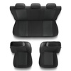 Coprisedili compatibili con Opel Corsa A, B, C, D, E (1982-2019) - fodere sedili universali - set coprisedili auto - MD-2