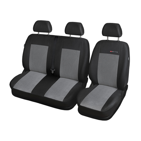 Coprisedili su misura compatibili con Mercedes-Benz Sprinter II Station Wagon (2006-2018) - fodere sedili - set coprisedili auto - E2