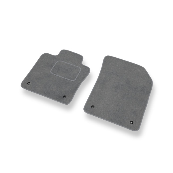 Premium tappetini auto in velluto compatibili con Volvo XC60 II SUV (2017-....) - tappeti auto grigio