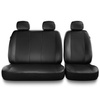 Coprisedili compatibili con Opel Vivaro A, B (2001-2019) - fodere sedili universali - set coprisedili auto - BC-B