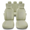 Coprisedili compatibili con Alfa Romeo GT II (2003-2010) - fodere sedili universali - set coprisedili auto - MD-7