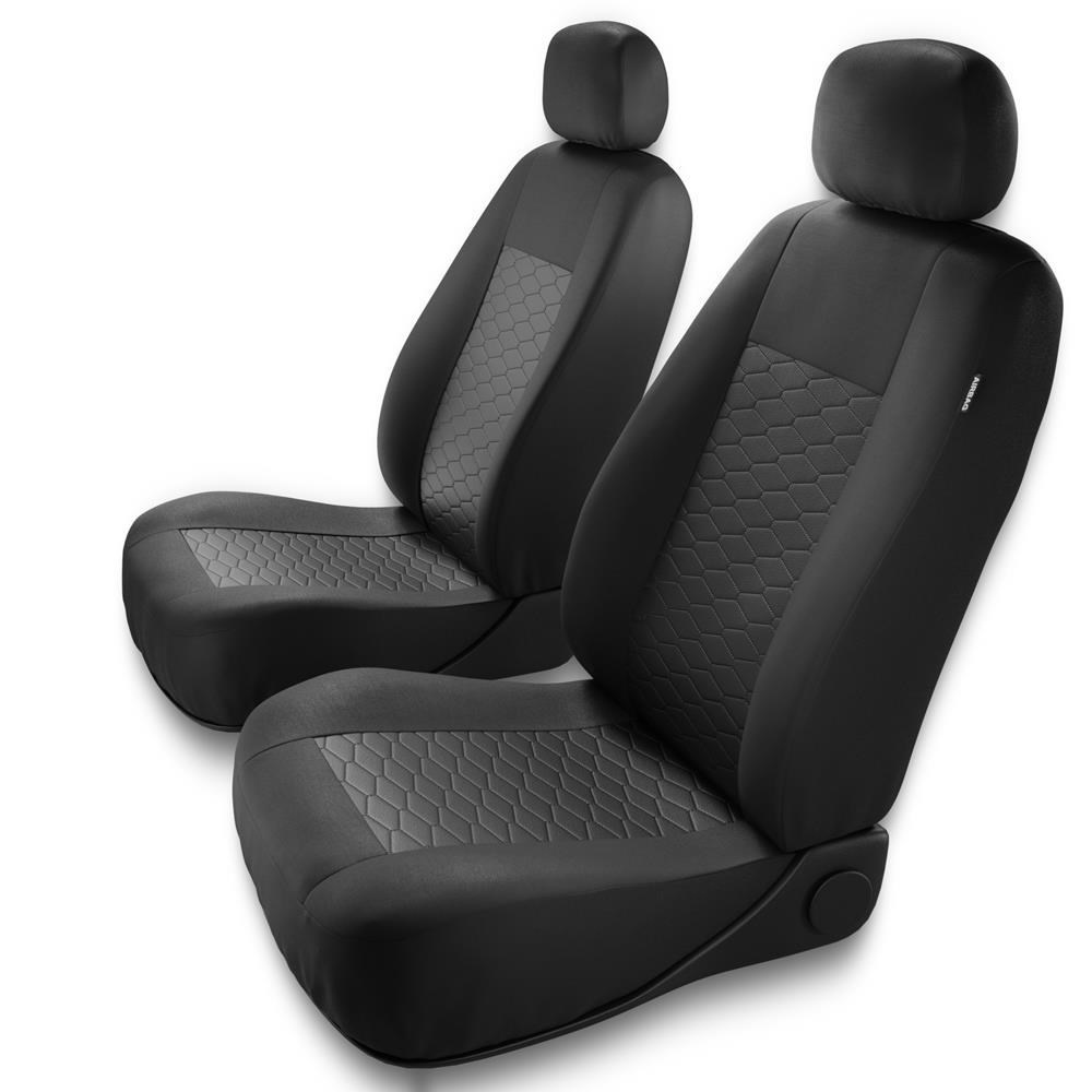 Coprisedili compatibili con Nissan Qashqai I, II (2007-2019) - fodere  sedili universali - set coprisedili auto - MD-5 Motivo 3 (nero)