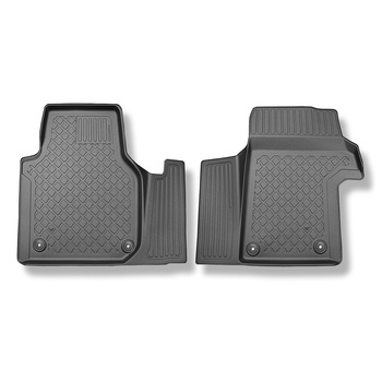 Alfombrillas de TPE adecuadas para Volkswagen Crafter II Cargo (03.2017-....) - 2/3 plazas - alfombras para coche