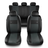 Coprisedili compatibili con Toyota Yaris I, II, III (1999-2019) - fodere sedili universali - set coprisedili auto - XL-G
