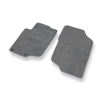 Premium tappetini auto in velluto compatibili con Peugeot 207 (2006-2012) - tappeti auto grigio