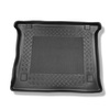 Vasca baule compatibile con Fiat Doblo II Station Wagon (2010-06.2022) - 5 posti; autovetture con predisposizione per il pavimento mobile del portabagagli - tappetino per bagagliaio - tappeto bagagliaio per auto