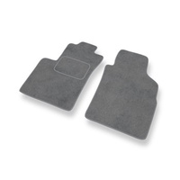 Premium tappetini auto in velluto compatibili con Lancia Ypsilon IV (2011-2024) - tappeti auto grigio