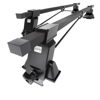 Barre portatutto in acciaio compatibili con Mitsubishi Carisma Berlina (1997-200