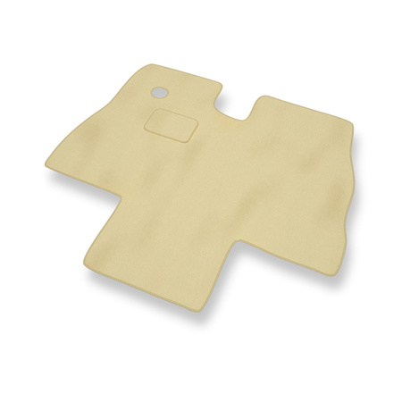 Premium tappetini auto in velluto compatibili con Citroen Jumper I (1994-2006) - tappeti auto beige