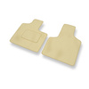 Premium tappetini auto in velluto compatibili con Chrysler Grand Voyager III (1996-2000) - tappeti auto beige