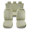 Coprisedili compatibili con Citroen C4 Aircross (2012-2014) - fodere sedili universali - set coprisedili auto - MD-9