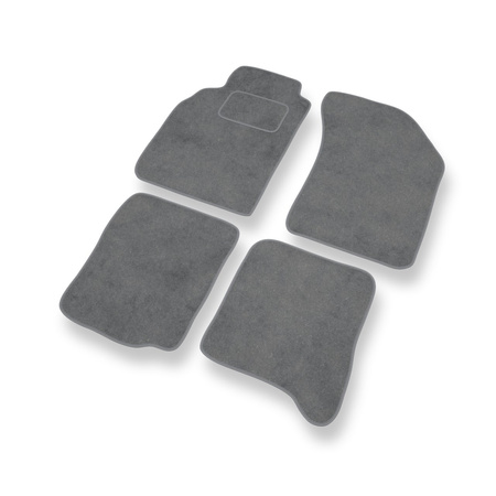 Premium tappetini auto in velluto compatibili con Nissan Maxima V (1999-2003) - tappeti auto grigio