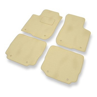 Premium tappetini auto in velluto compatibili con Audi A3 I 8L (1996-2003) - tappeti auto beige