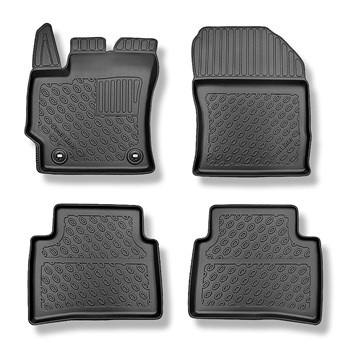 Tappetini Auto in TPE compatibili con Suzuki Swace Station Wagon (11.2020-....) - tappeti auto neri