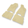 Premium tappetini auto in velluto compatibili con Audi 80 IV B4 (1991-1996) - tappeti auto beige