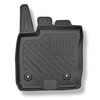Completo di tappetini e tappetino per bagagliaio TPE per: Ford Tourneo Courier 06.2014-09.2023 (Van) - 5 posti