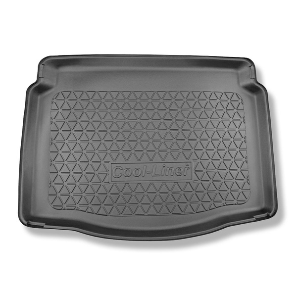 Vasca baule compatibile con DS 4 Hatchback (11.2021-....) - non per versione Plug-in ibrida - tappetino per bagagliaio - tappeto bagagliaio per auto