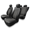 Coprisedili compatibili con Seat Toledo I, II, III, IV (1991-2019) - fodere sedili universali - set coprisedili auto - SU-G