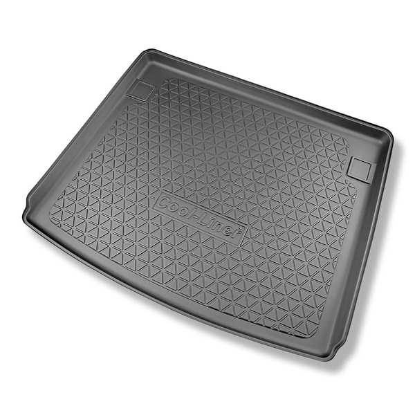 Vasca baule compatibile con Volkswagen Caddy V Station Wagon (11.2020-....) - 5 posti - tappetino per bagagliaio - tappeto bagagliaio per auto