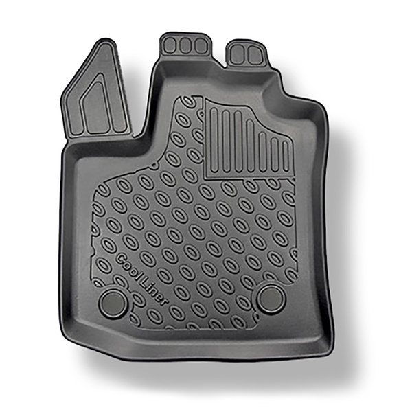 Completo di tappetini e tappetino per bagagliaio TPE PREMIUM per: Dacia Lodgy 07.2012-10.2022 (Van) - 5 posti; senza terza fila