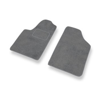 Premium tappetini auto in velluto compatibili con Citroen Berlingo I (1996-2007) - tappeti auto grigio